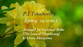 Tchaikovsky Spring Op.54 No.3 (arr. Motoyama)