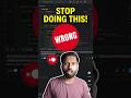 Don't Make This Mistake with AI Coding Agents! 🛑 #shorts