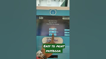 Easy to print passbook #passbook #sbi #atm #print #easy #maharashtra #jharkhand #viral #shorts