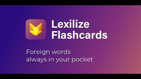 Как учить слова на Iphone/Android с Lexilize + YouTube + Excel