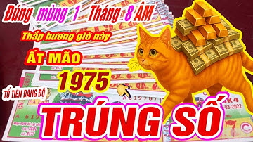 Đúng mùng 1 tháng 8 âm Tuổi Ất Mão 1975 thắp hương 3 giờ vàng tổ tiên dẫn lối trúng số cực giàu