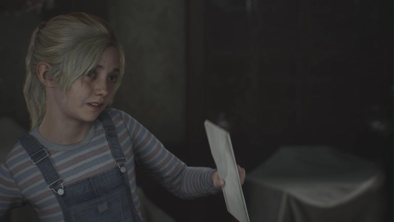 SILENT HILL 2 Remake | Laura let James read Mary's letter |