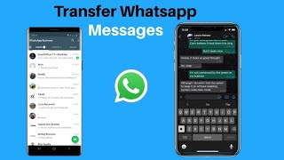 How to Transfer Whatsapp Data Between Android & iPhone 2021 | MobileTrans Wutsapper |