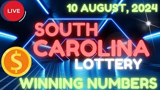South Carolina Midday Lottery Results For - 10 Aug, 2024 - Pick 3 - Pick 4 - Cash 5 - Powerball