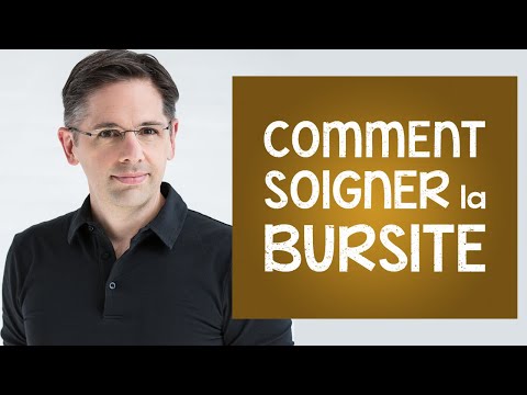 Vidéo: Comment traiter la bursite (avec photos)