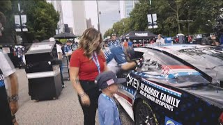 NASCAR driver honors fallen Georgia officer