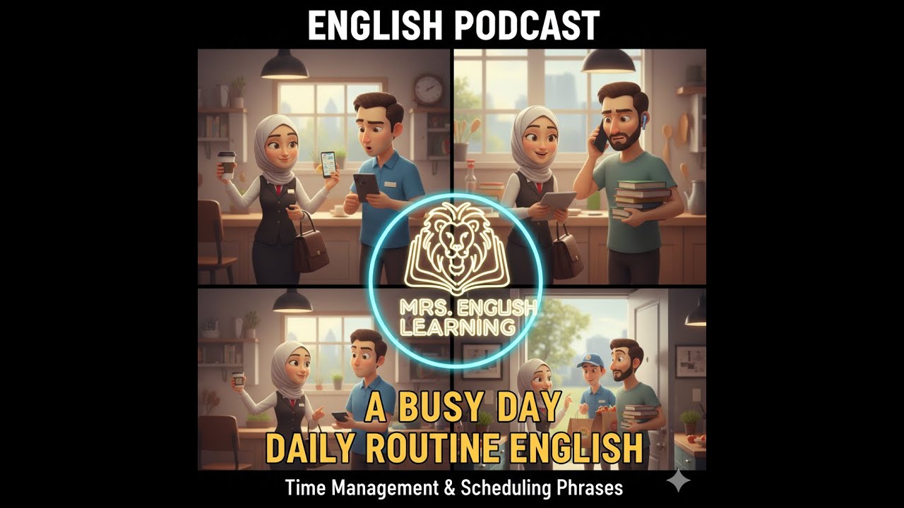 I’m So Busy! How to Talk About a Hectic Schedule in English 🏃‍♀️📅