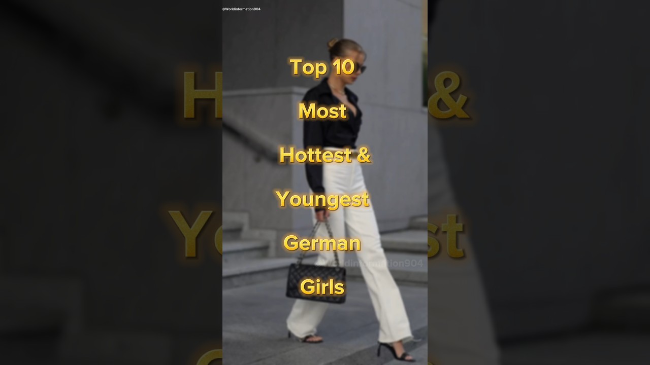 Top 10 Most Hottest & Youngest German Girls 