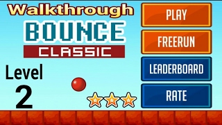Bounce Classic Game (Level 2) 3 STAR Walkthrough screenshot 5