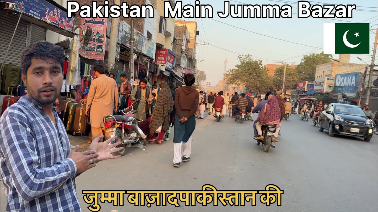 Jumma Bazar In Pakistan 🇵🇰  || Ranbir Tiwary Vlogs