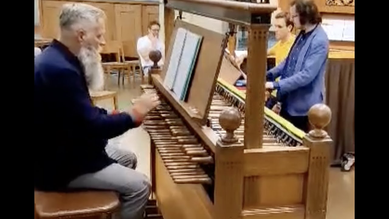 TOCCATINE PSALM 119 op KAMERBEIAARD en ORGEL  | BOUDEWIJN ZWART & GERBEN BUDDING