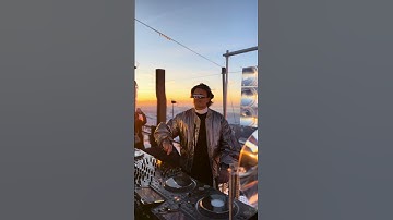 Argy plays Aria on Top of Europe ❄️ #melodictechno