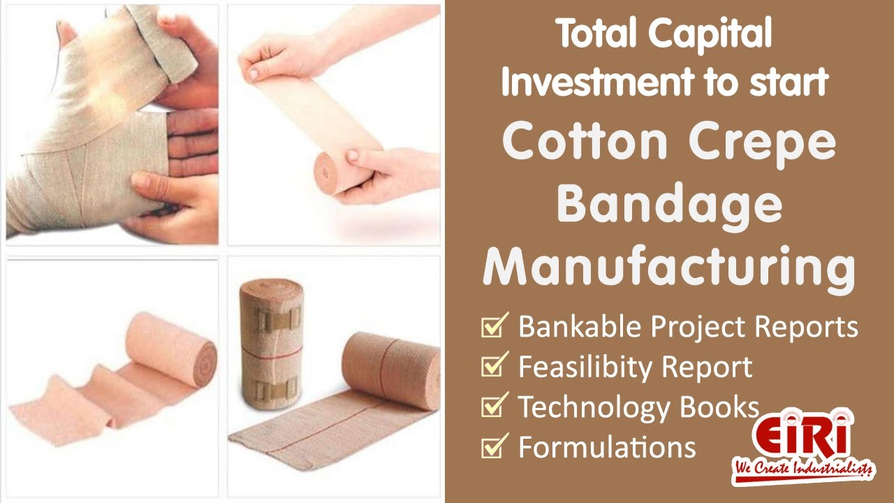Crepe Bandage Manufacturing Project Report Profile YouTube