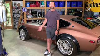 Aaron Flying Sparks Talking about his cool car