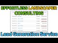 Effortless Landscaper Consulting Review - Local Landscapers Pay $1000&#39;s  for New Google Service