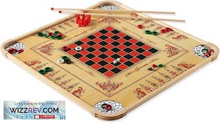 Carrom Board Game Set  Large Board Games for Adults & Children