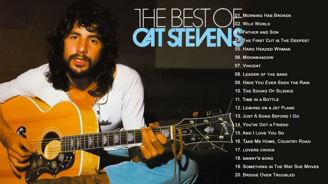 Cat Stevens Greatest Hits Full Album Folk Rock And Country Collection