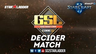 2018 GSL Season 3 Ro32, Group A, Decider Match: Classic (P) vs Reynor (Z)