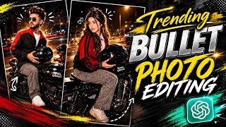 Instagram Viral Cinematic Bullet🔥 Photo Editing Tutorial 🔥 | Trending AI Edit 2026 | #chatgpt screenshot 1