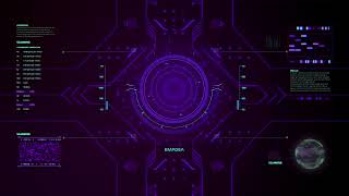 Retrofuturistic Sci-Fi Starship Interface - UI