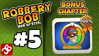 Robbery Bob - Bonus Chapter (BONUS) Level 1-15 Gameplay Video