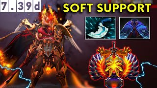 Legion Commander Immortal Soft Support - Dota 2 Patch 7.39d Pro Pub Gameplay