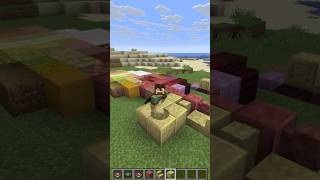 The new cinnabar and sulfur blocks are ... okay? #minecraft #minecraftbuilding #snapshot