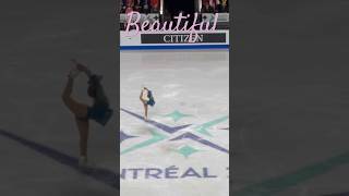 Ekaterina Kurakova’s Beautiful Spin at 2024 ISU Worlds #worldsmtl24  #worldfigure  #shorts