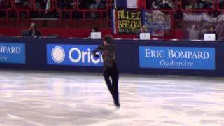 TEB 2012 Brian Joubert warm up FS
