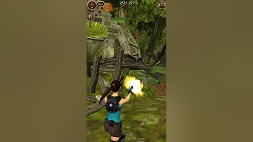 Defeating 1 Red Trex Lara Croft Relic Run