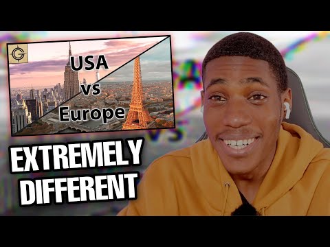 American Cities vs European Cities: What's the Difference || FOREIGN REACTS