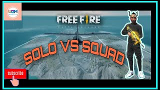 Free Fire Solo vs Squad Rush Team Free Fire Battle 2022 screenshot 1
