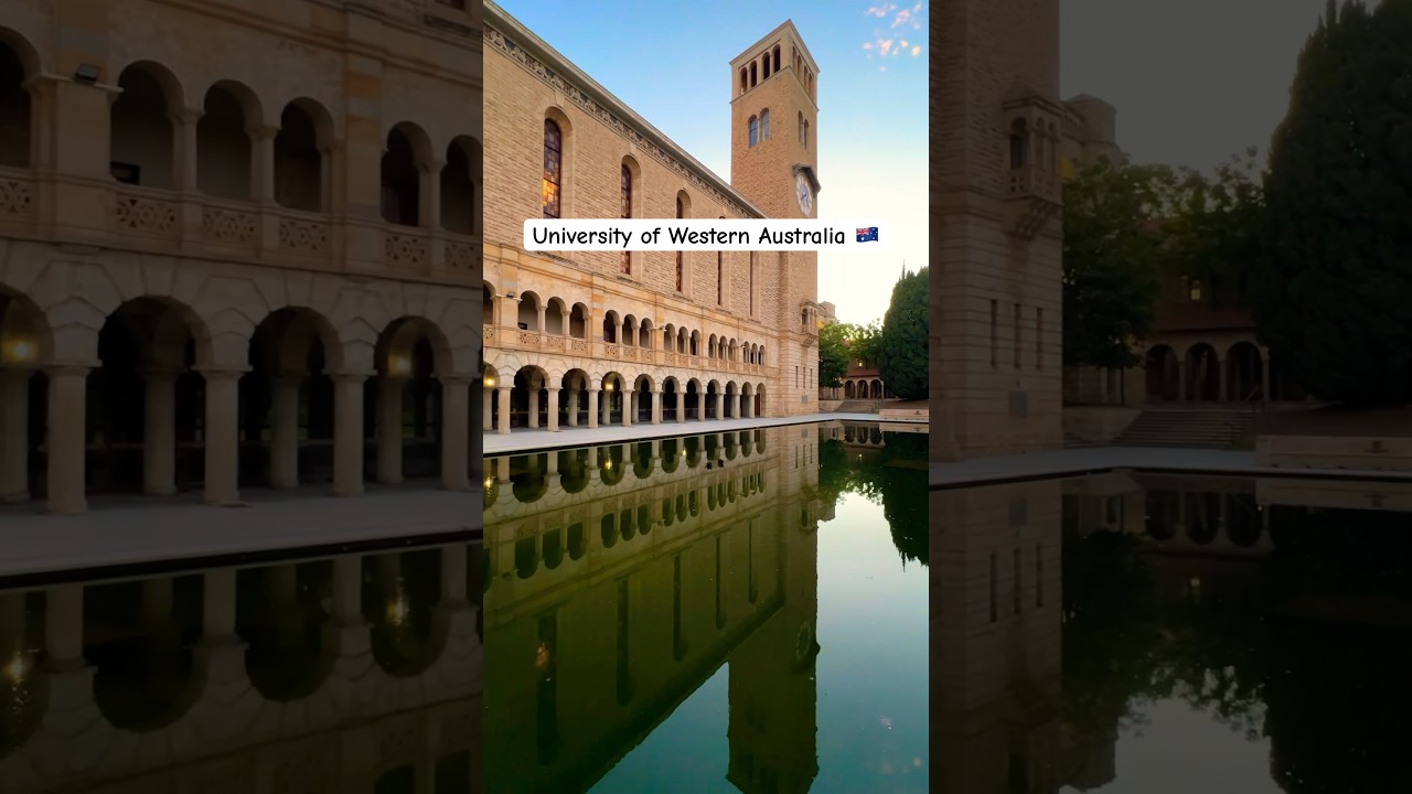 Beautiful University of Western Australia Campus🇦🇺👷‍♂️ 