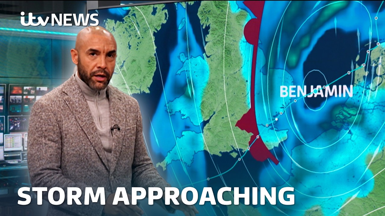 Storm Benjamin to hit UK: Who will be worst affected? | ITV News