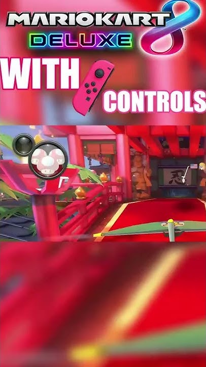 MK8 WITH MOTION CONTROLS IS HILARIOUS! #shorts #mariokart8deluxe # ...