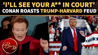 Conan O’Brien RIDICULES Trump’s Harvard Lawsuit With Hilarious Self-Burn | WATCH