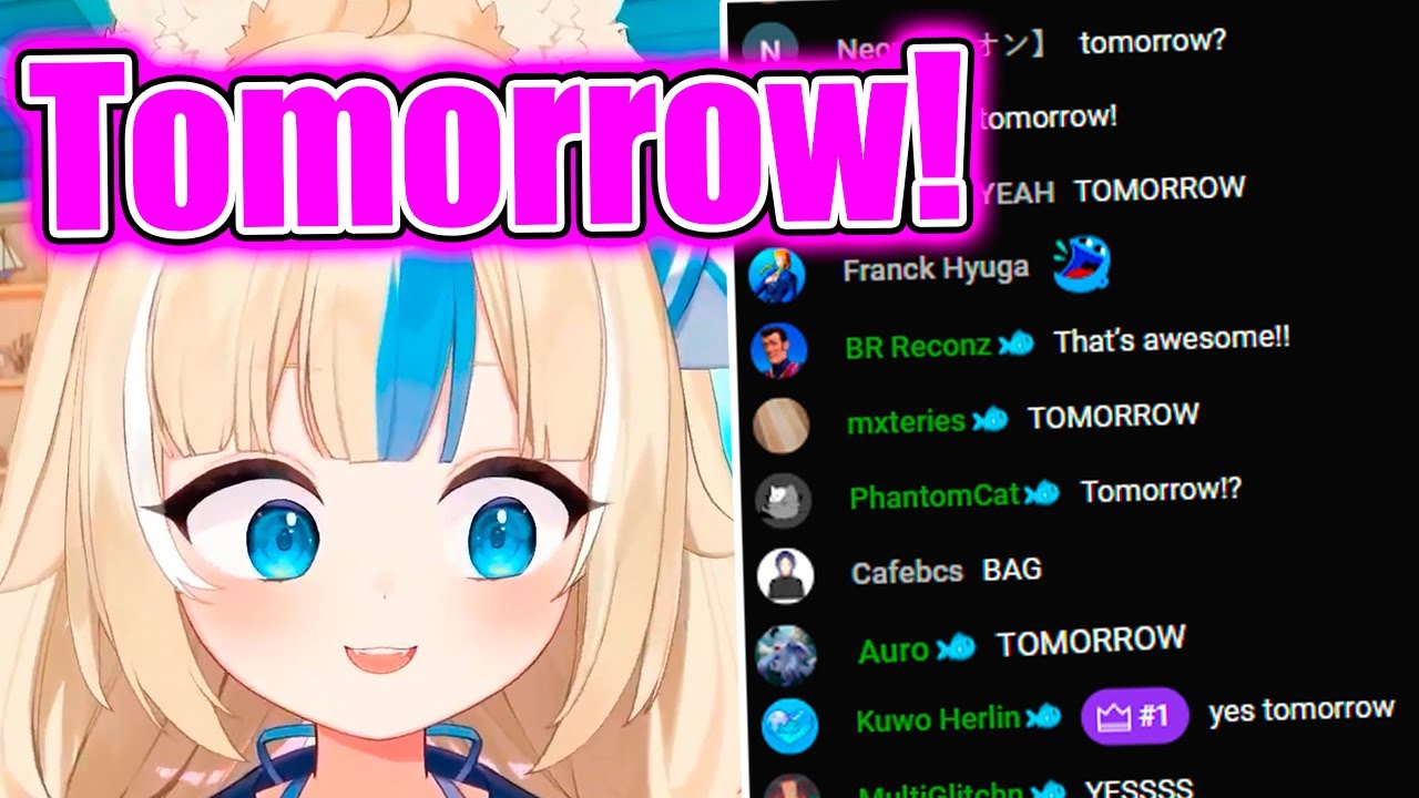 Saba Immediately Laughs After Saying ‘Tomorrow!’