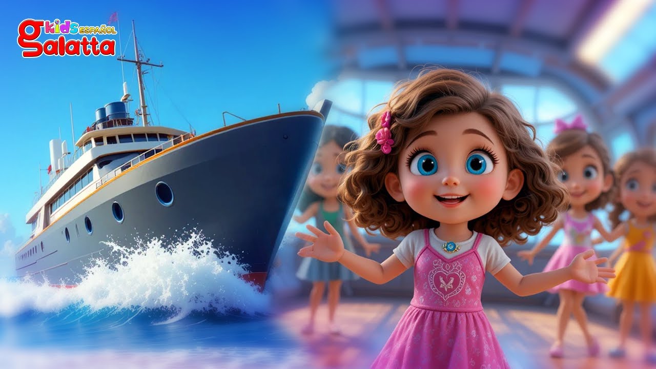 Bote Boom Boom - Boat Song | Spanish Nursery Rhymes for Children's | Galatta Kids | Español