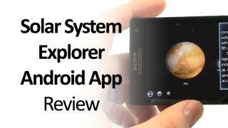 Solar System Explorer Android App Review screenshot 2