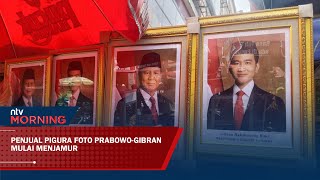 Penjual Pigura Foto Prabowo-Gibran Mulai Menjamur