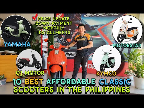 10 BEST CLASSIC SCOOTERS IN THE PHILIPPINES 