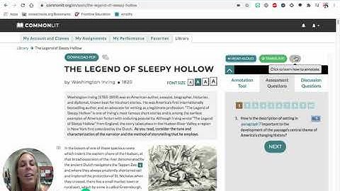 How to create your Commonlit account!