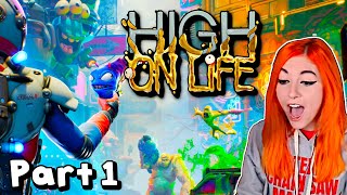 Rick & Morty Talking Guns - High on Life Full Game Part 1