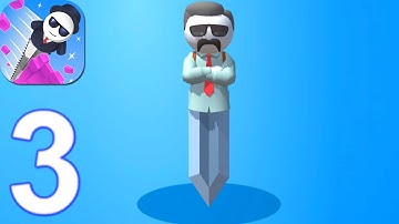 Mr. Slice - Gameplay Walkthrough Part 3 Levels 31-45 (Android, iOS)