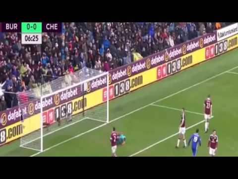 أهداف مباراة تشيلسي 1 1 بيرنلي فهد العتيبي الانجليزي الممتاز 12 2 2017