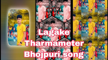 Lagake Tharmameter Bhojpuri song AlightMotion editing XML file 📁👇#status #video