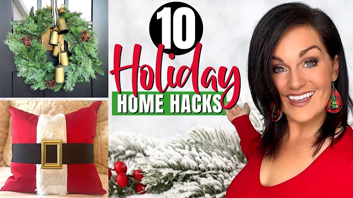 10 EASY Holiday HOME HACKS That Will Blow Your Mind!