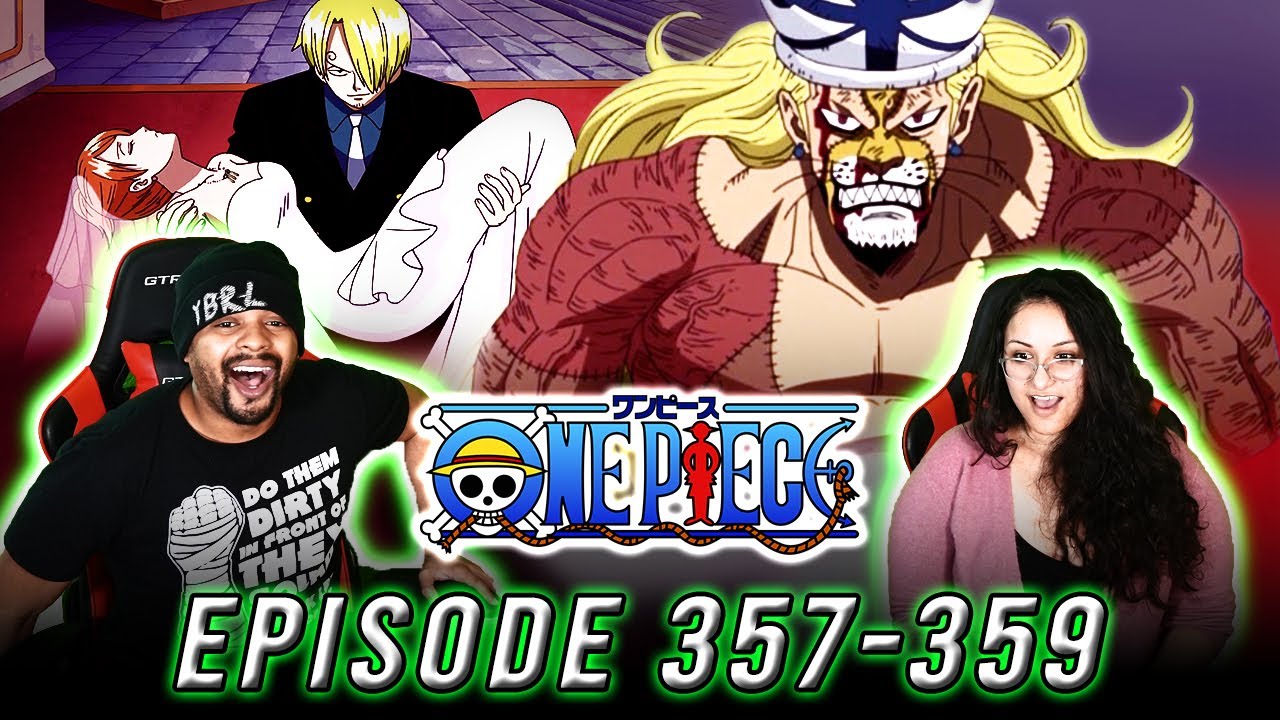 Sanji Crashes Nami's Wedding! One Piece Reaction Episode 357 358