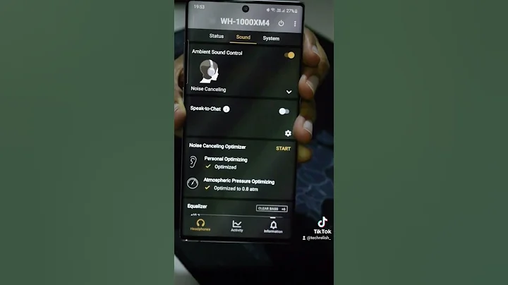 The Sony Headphones Connect app, has so many features. Sony WH-1000XM4 Noise Canceling Headphones