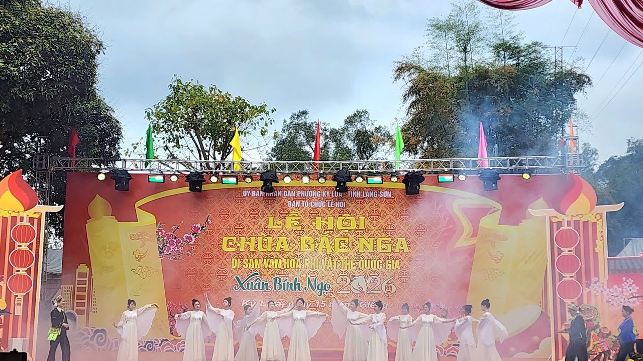 Diễn tích Lễ hội chùa Bắc Nga - THPT Hoàng Văn Thụ - Lạng Sơn - 03/3/2026